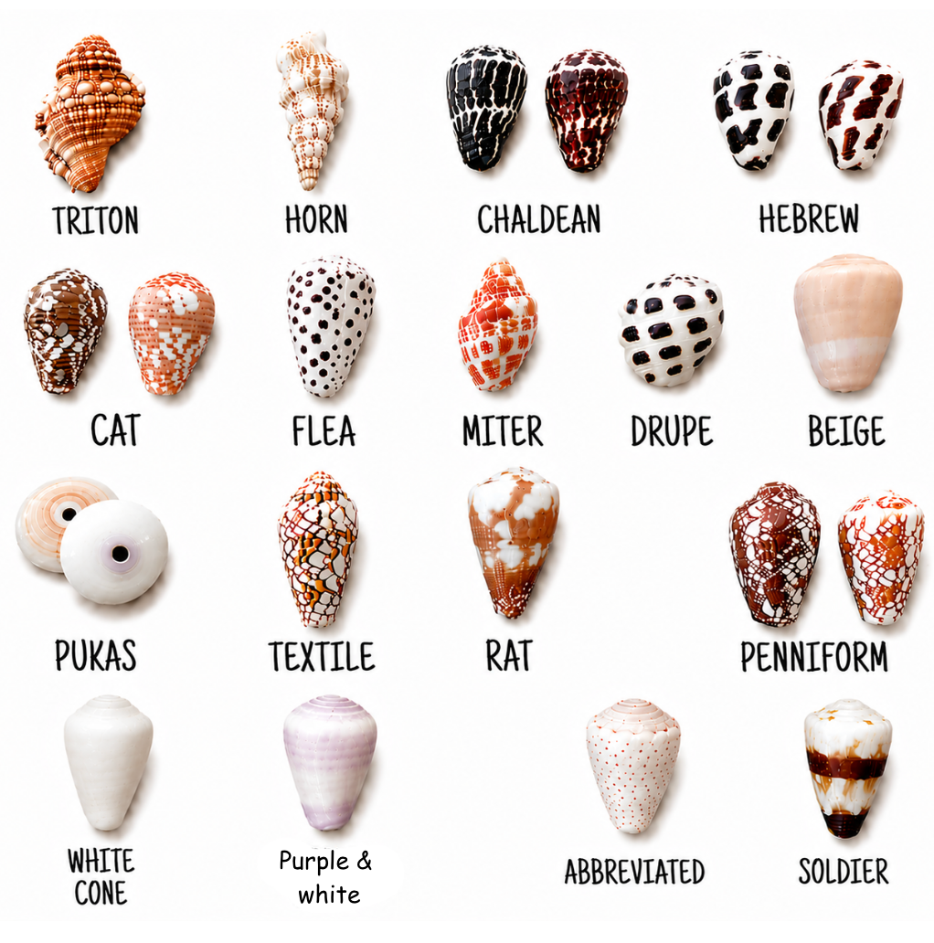 Pearl & shell earring